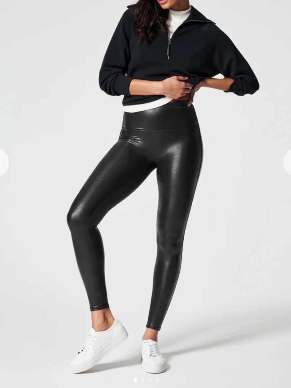 SPANXshape Faux Leather Leggings *Petite